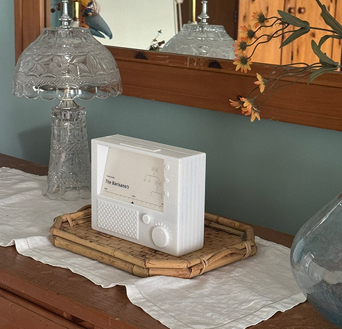 Family device on shelf